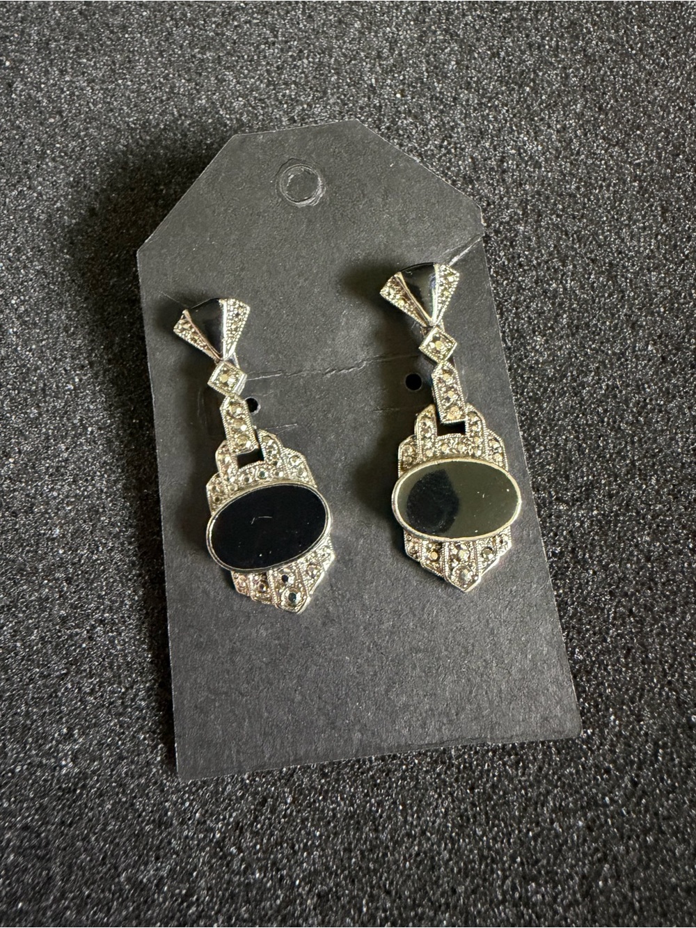 Vintage Art Deco Drop Earrings